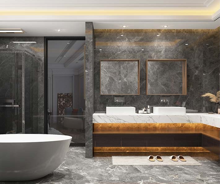 Luxury Bathroom Vanities Floating Design OBV22-MY Luxury Bathroom Vanities Floating Design OBV22-MY