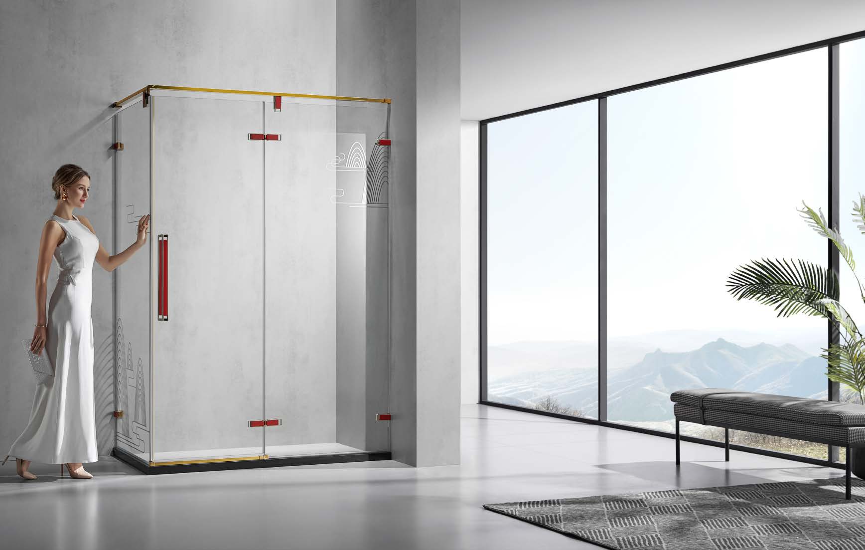 OP08 MULAN SERIES SHOWER ROOM OP08 MULAN SERIES SHOWER ROOM