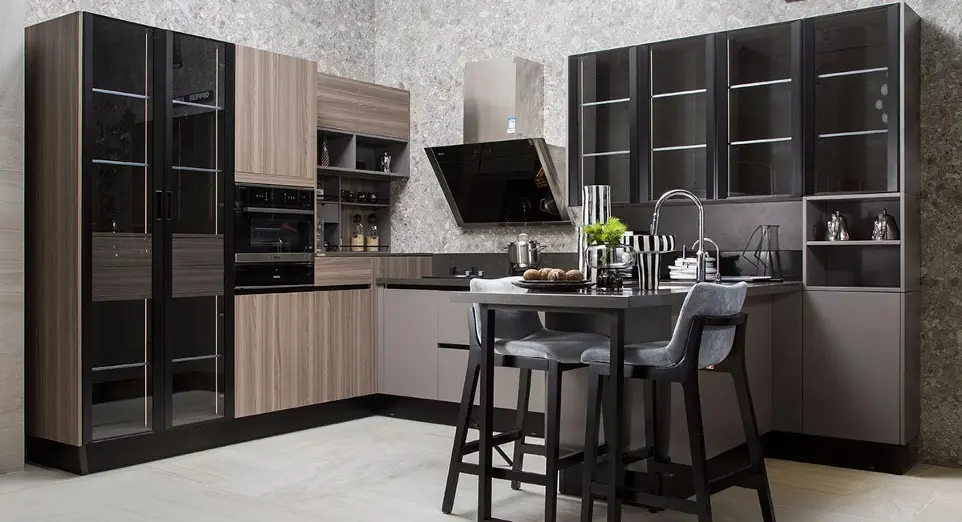 Italian Style Integrated Modern Kitchen Cabinets Set Italian Style Integrated Modern Kitchen Cabinets Set