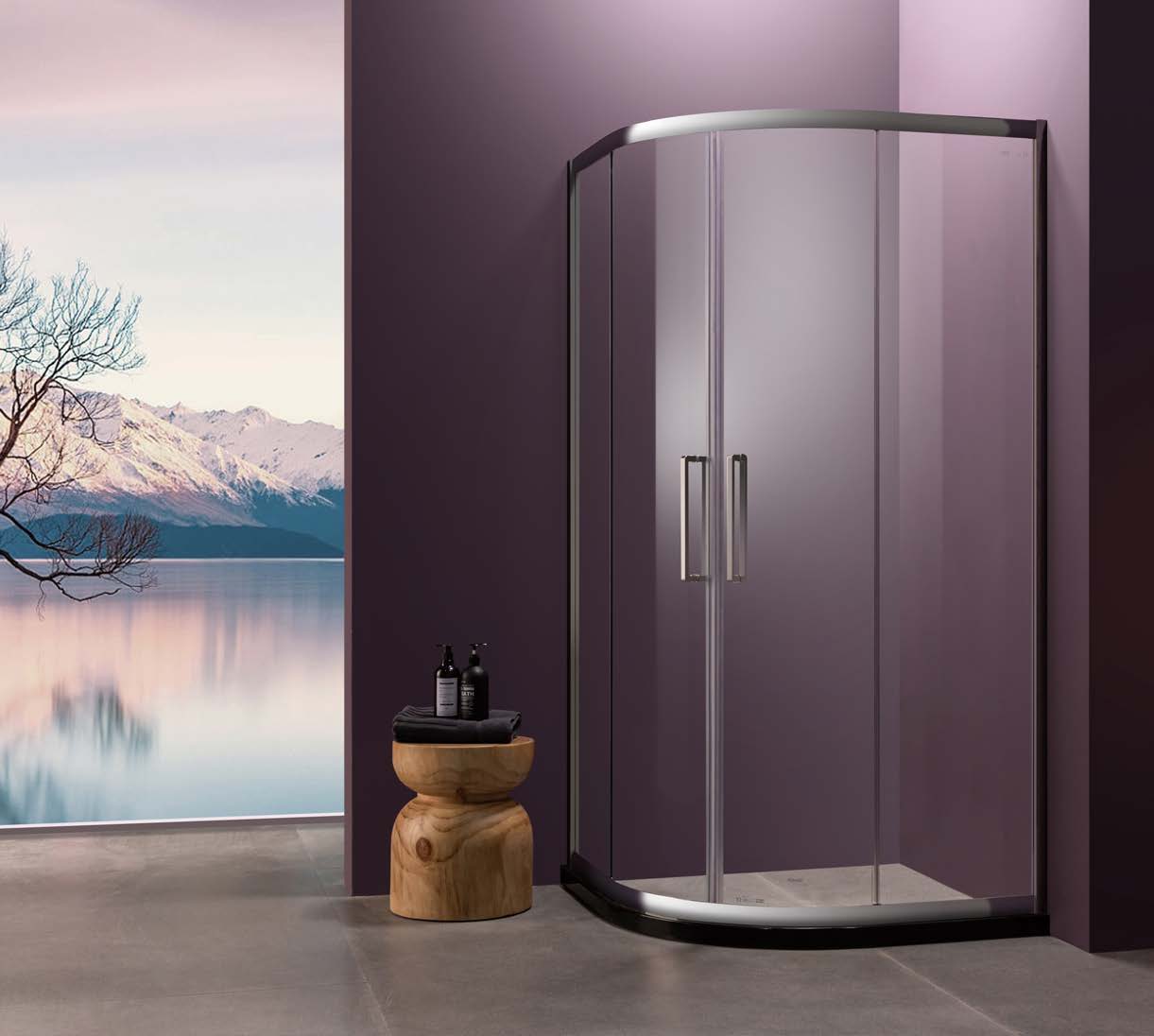 OP75 BROWN SERIES Shower Room OP75 BROWN SERIES Shower Room