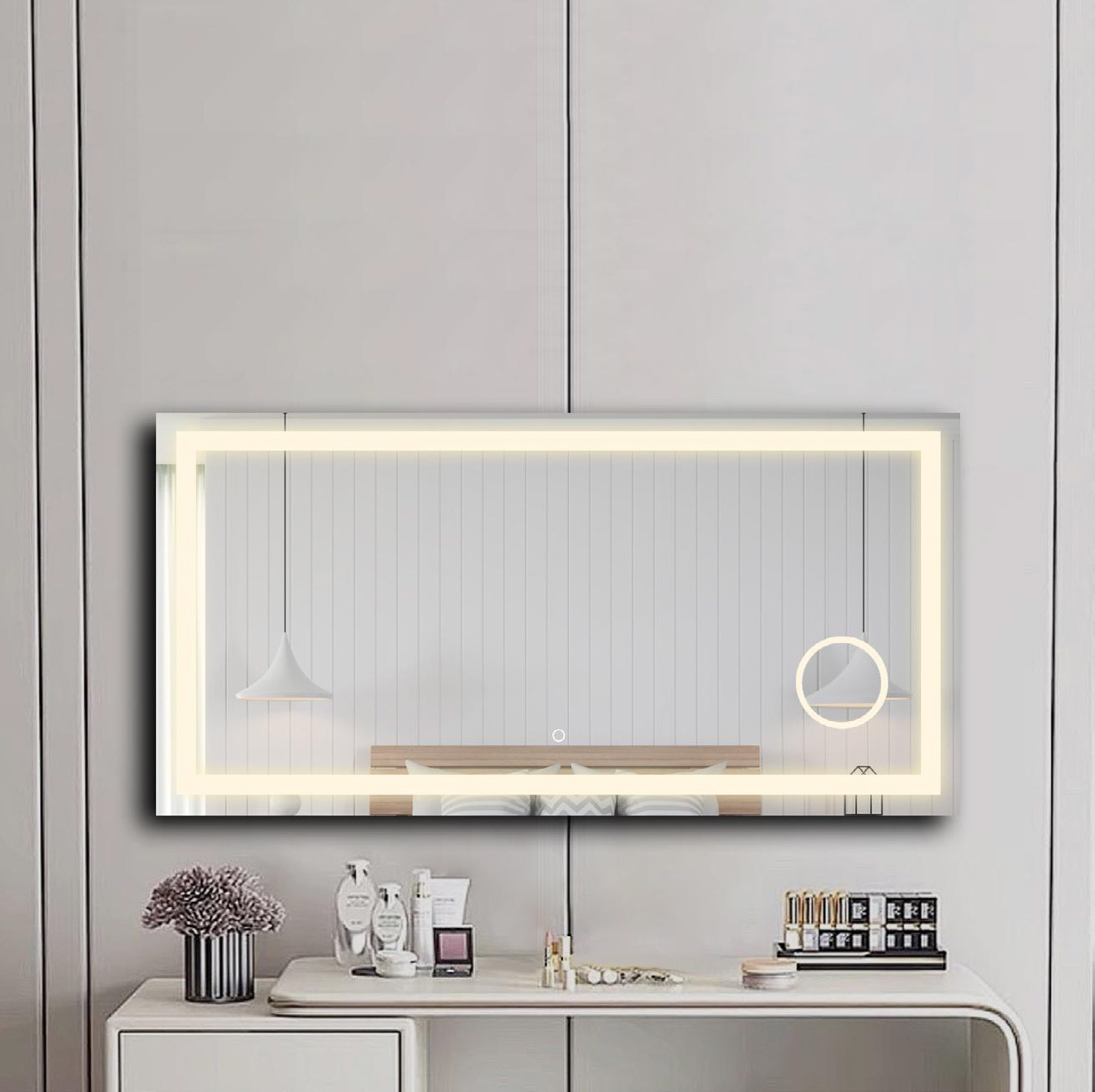 LED Frameless Rectangular Mirrors LED Frameless Rectangular Mirrors