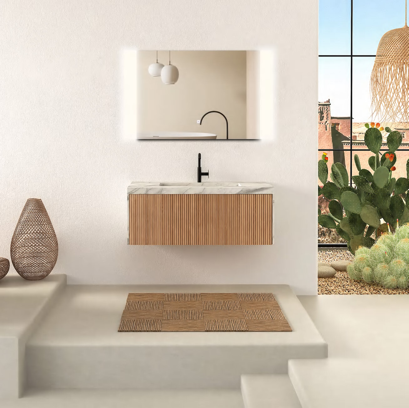 LED Frameless Rectangular Mirrors LED Frameless Rectangular Mirrors