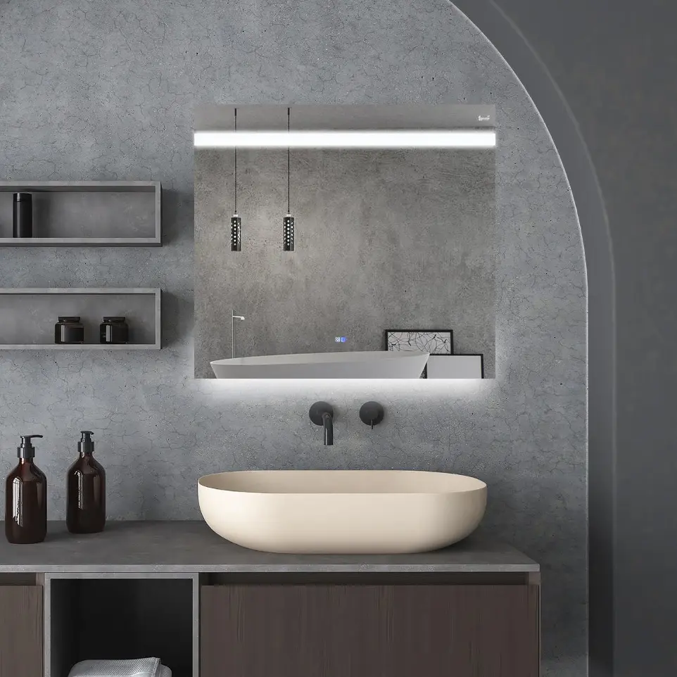 LED Frameless Rectangular Bathroom Mirrors LED Frameless Rectangular Bathroom Mirrors
