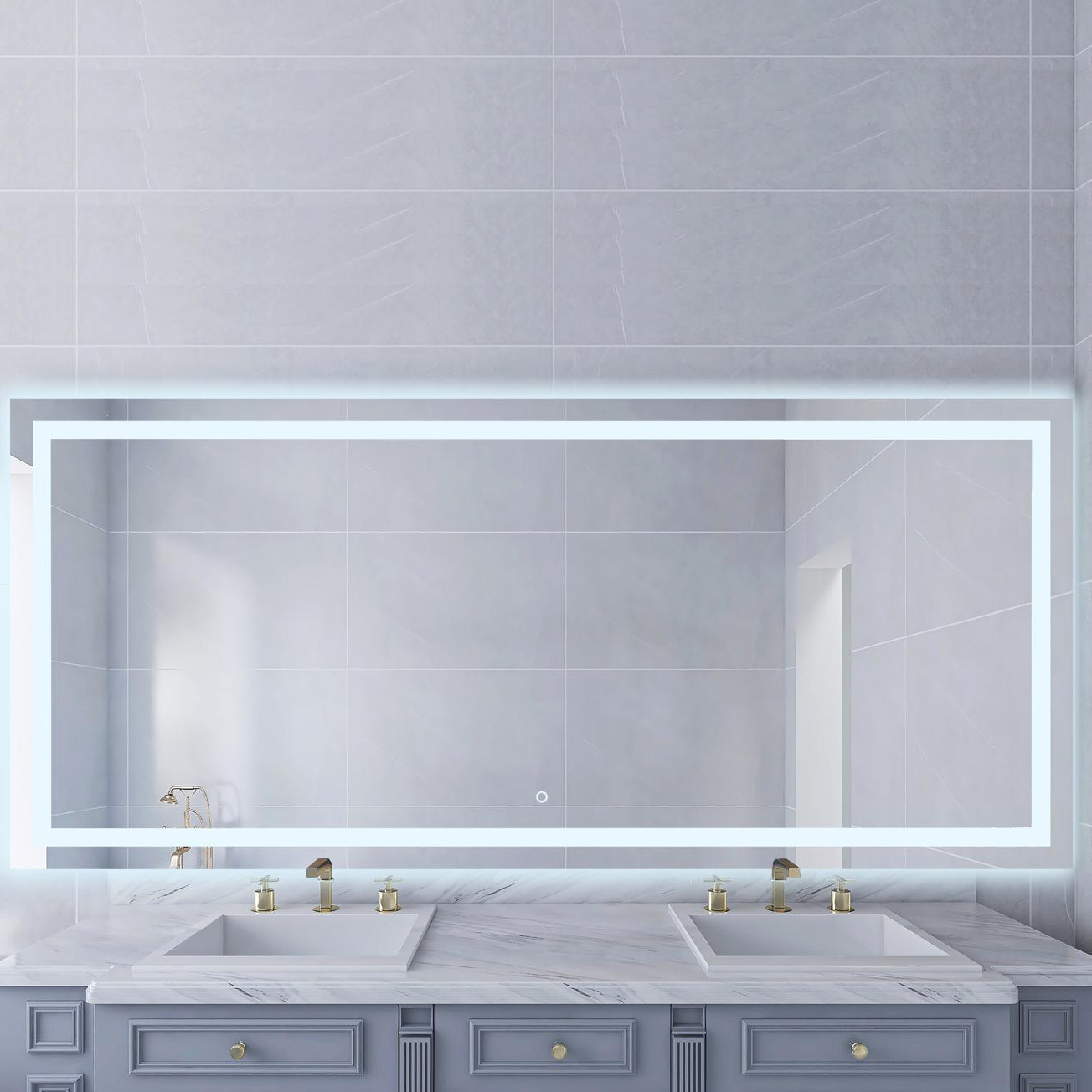 LED Frameless Rectangular Mirrors LED Frameless Rectangular Mirrors