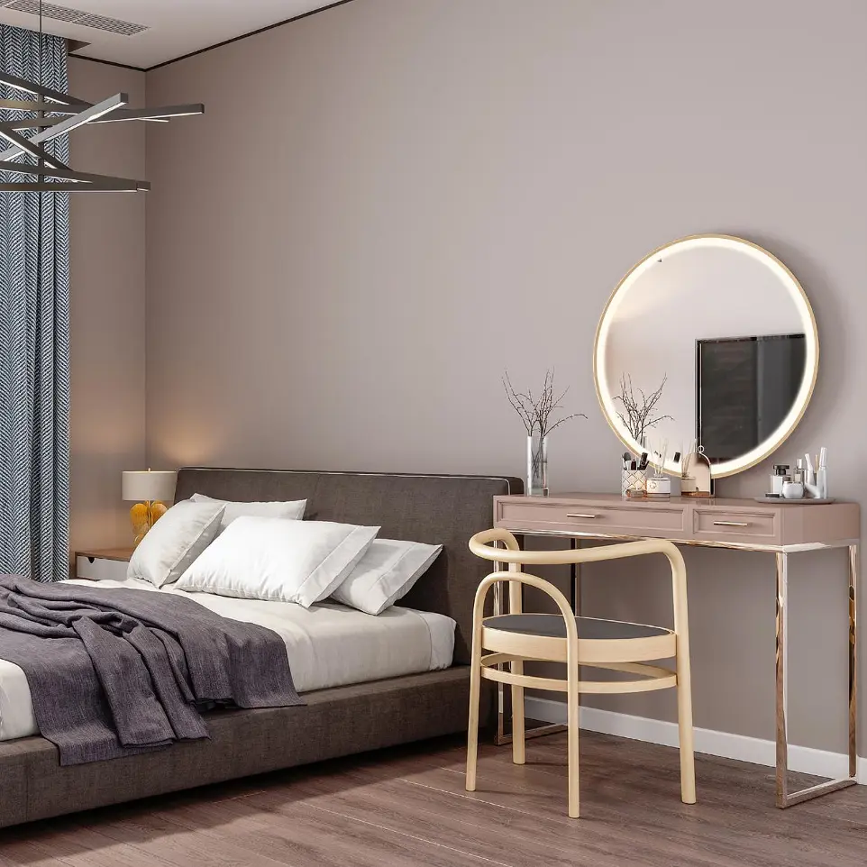 LED Framed Round Bathroom Mirror LED Framed Round Bathroom Mirror