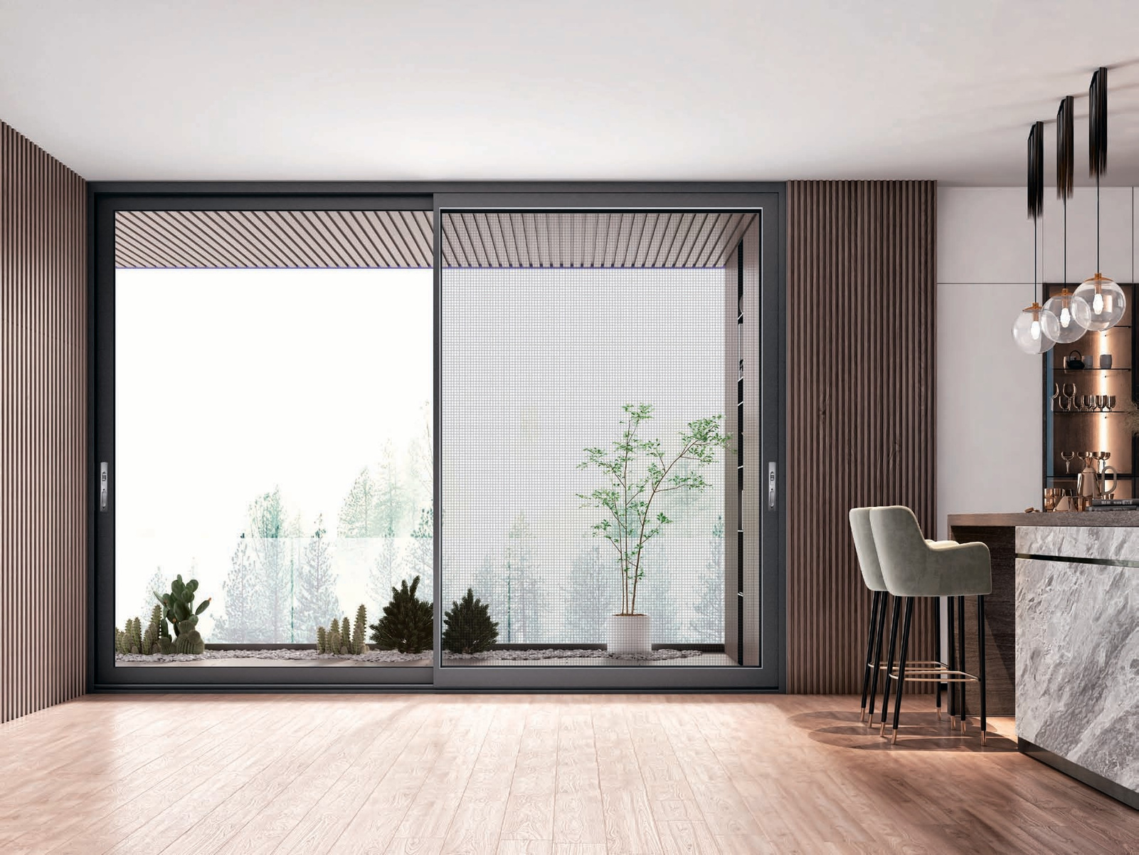 125A/185A Narrow Frame Sliding Glass Door 125A/185A Narrow Frame Sliding Glass Door