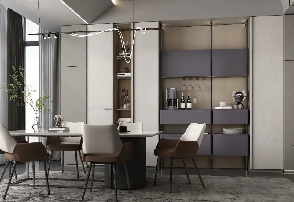 Rosy Cloud Dining Room