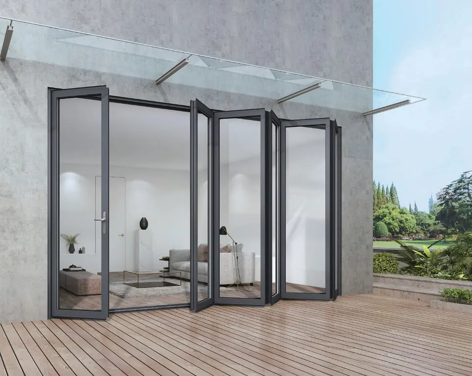 EFD88 Aluminum Folding Glass Door EFD88 Aluminum Folding Glass Door