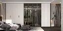 Modern Matte Lacquer White Wardrobe OBW21-004