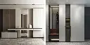 Modern White Minimal Large Wardrobe OBW21-009