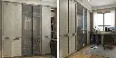 Built in Wardrobe Shaker Style OBW21-002