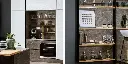Color Combination Modern Kitchen Cabinets OBK21-014