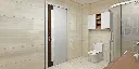 Bespoke Room Door in White and Wood OBD21-003