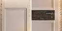 White Lacquer Wooden Flat Door YDJ007D