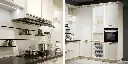 White Shaker PVC Kitchen Cabinets Set OBK21-001