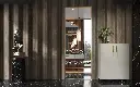 Modern Floating Vanity in Textured Melamine Finish OBV23-M01