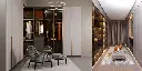 Fitted White Wall Wardrobe Designs OBW21-L01