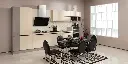 Small Kitchen Cabinets in One Wall Layout OBK21-004
