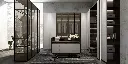 High Gloss White UV Lacquer Walk in Closet OBW21-007