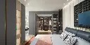 Italian Gary Walk in Closet with Folding Door OBW21-003