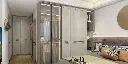 Built in Wardrobe Shaker Style OBW21-002