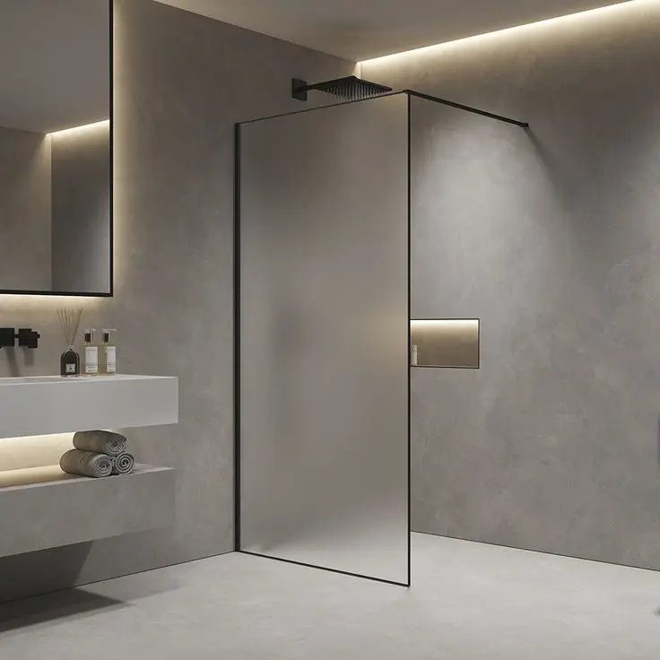 Frosted Or Textured Glass Panel _ VS10054