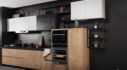[BLCC21221] Wood Tune Modular Kitchen design BLCC21221