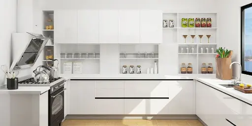[OBK22-L06] Modular Kitchen Designs for Small Kitchens OBK22-L06
