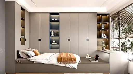 [OBW22-M02] Melamine Space Saving Wardrobe Units OBW22-M02
