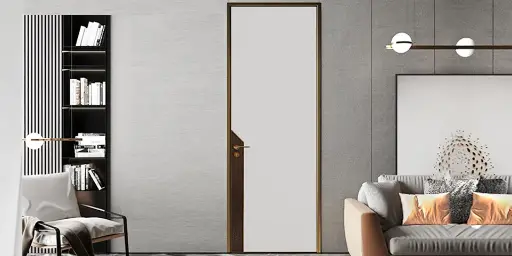 [OBD21-016] Modern PVC Wood Interior Door OBD21-016