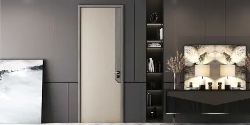 [YDL055D] Simple Modern Wood Door Design YDL055D