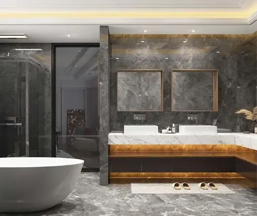 [OBV22-MY] Luxury Bathroom Vanities Floating Design OBV22-MY