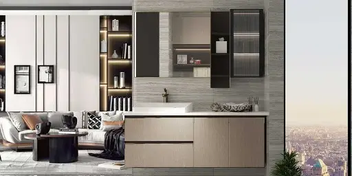 [PLWY20022A] Luxury Style Modern Bathroom Cabinets PLWY20022A